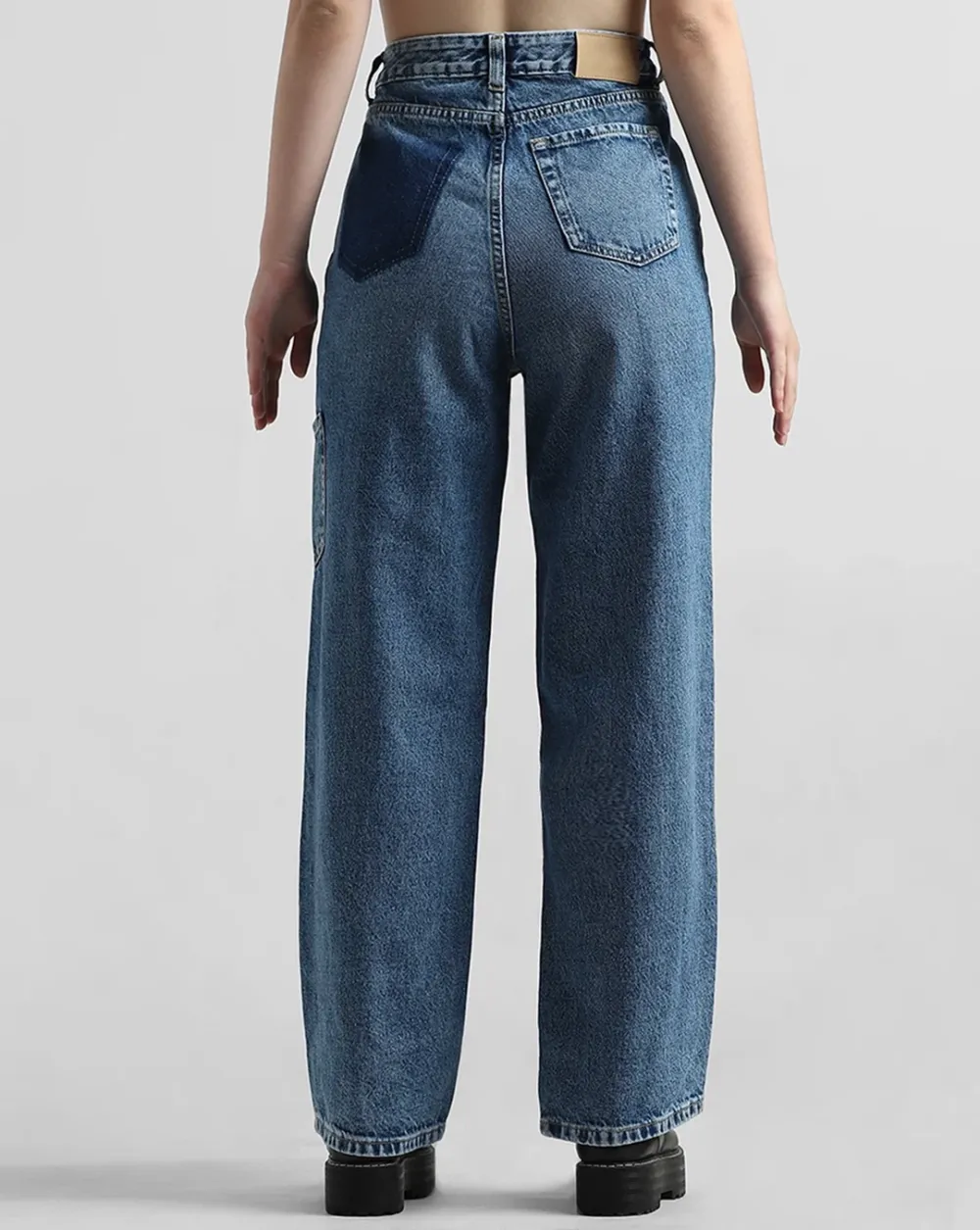 Blue High Rise Jeans
