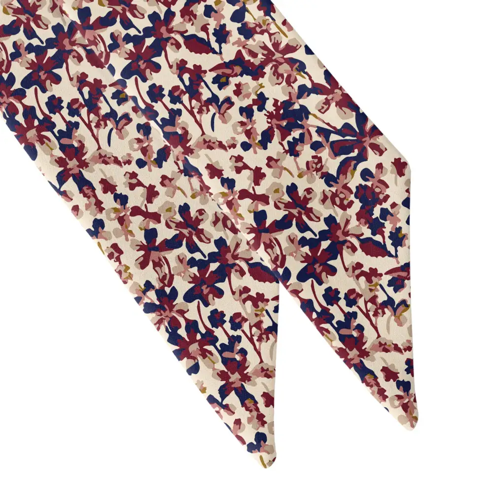Inflorescence Pattern Hair Scarf