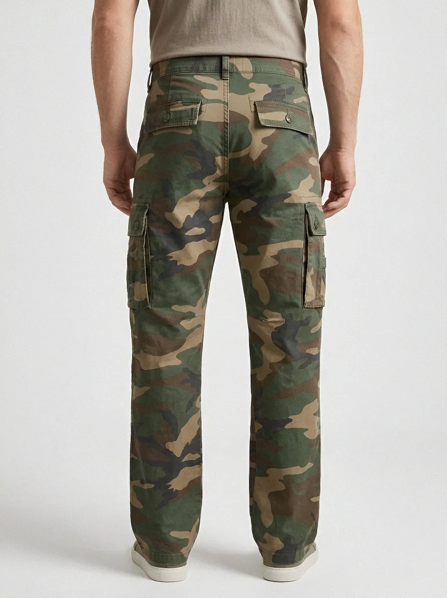 Camo-Utility Camouflage Cargo Pants