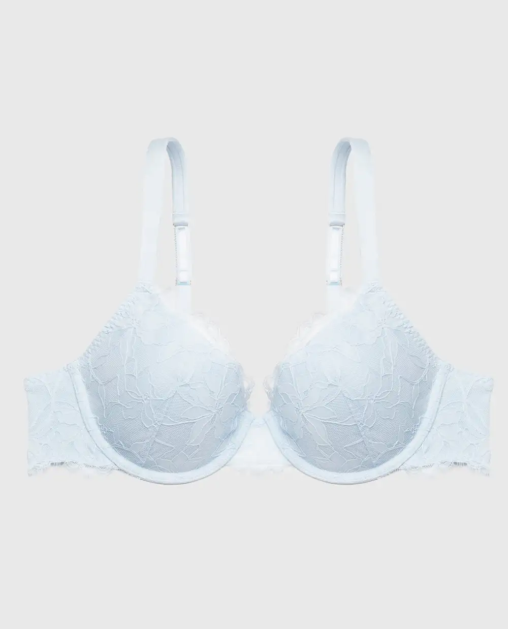 Contemporary Lightly Lined Full Coverage Bra With Afterglow Lace