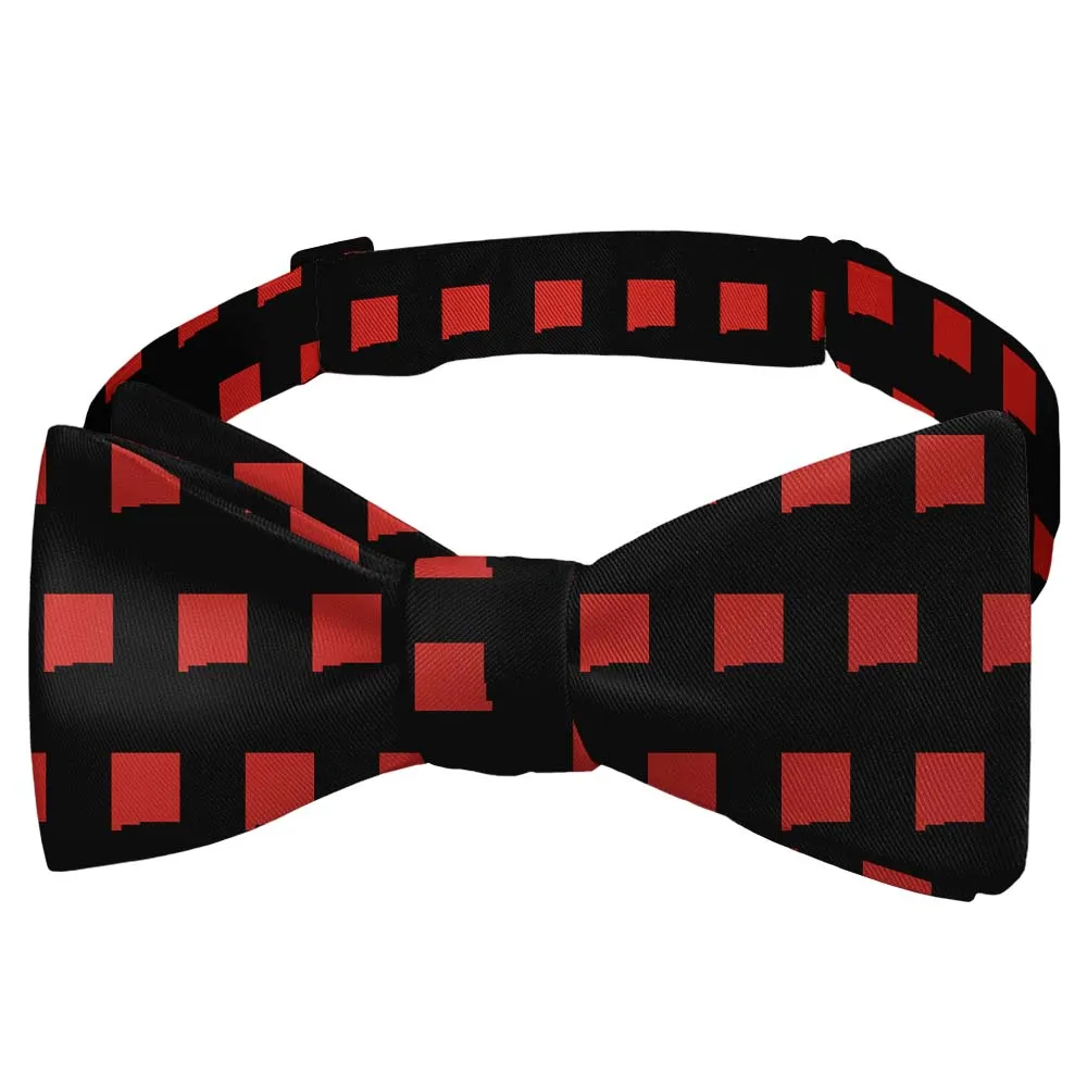 Festive Outline Motif Bow Tie