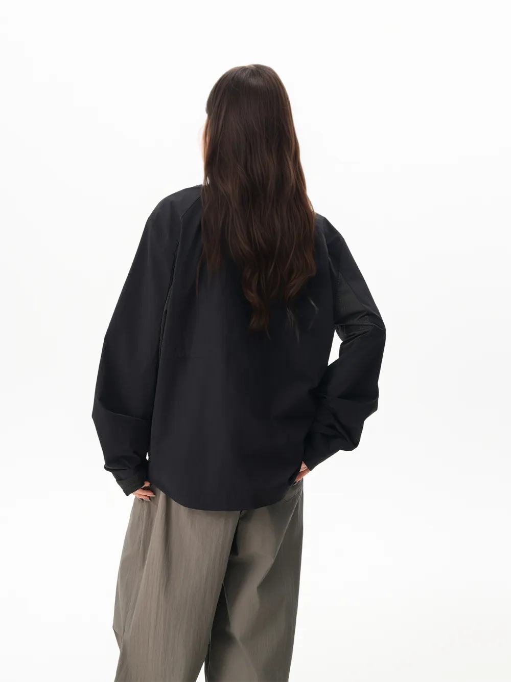 Lightweight Breathable Stand Collar Sun Protection Jacket