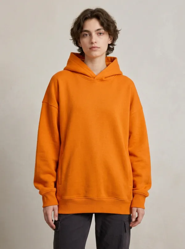 Unisex Pullover Easygoing Casual Hooded Sweatshirt