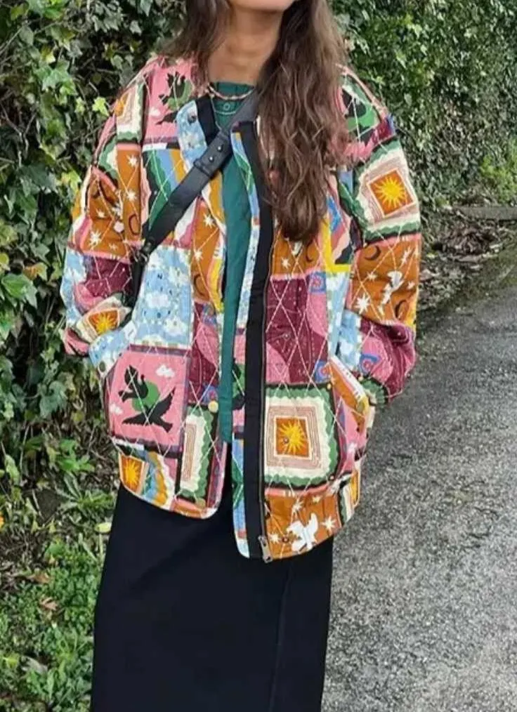 Floral Relaxed Vintage Jacket