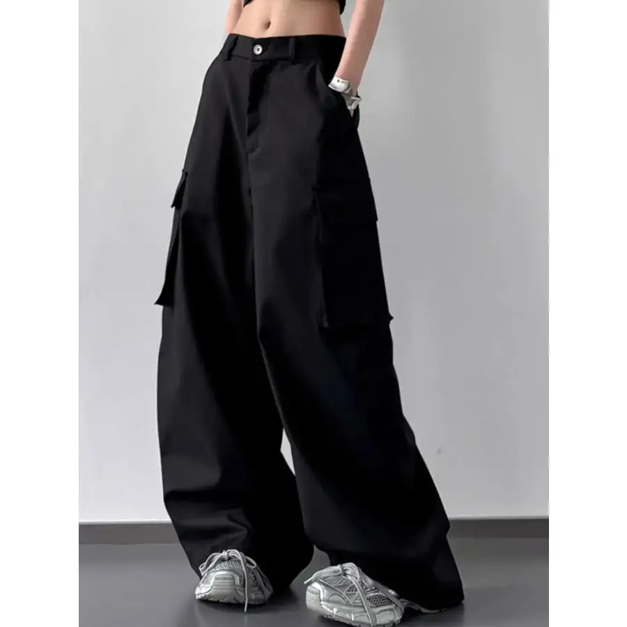 Wide Leg Cargo Pants