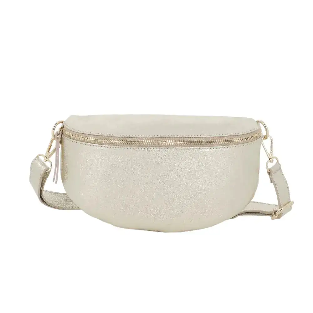 Classic Leather Compact Smartphone Belt Bag