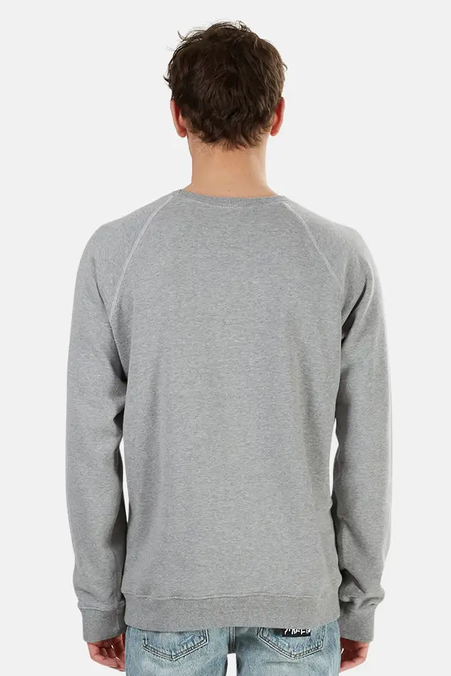 Raglan Cotton Knit Hoodie