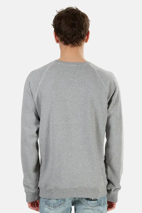 Raglan Cotton Knit Hoodie