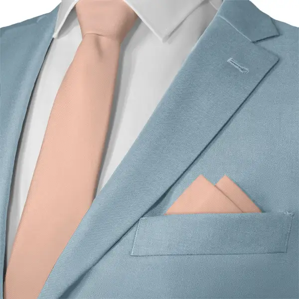 Contemporary Minimal Solid Pocket Square