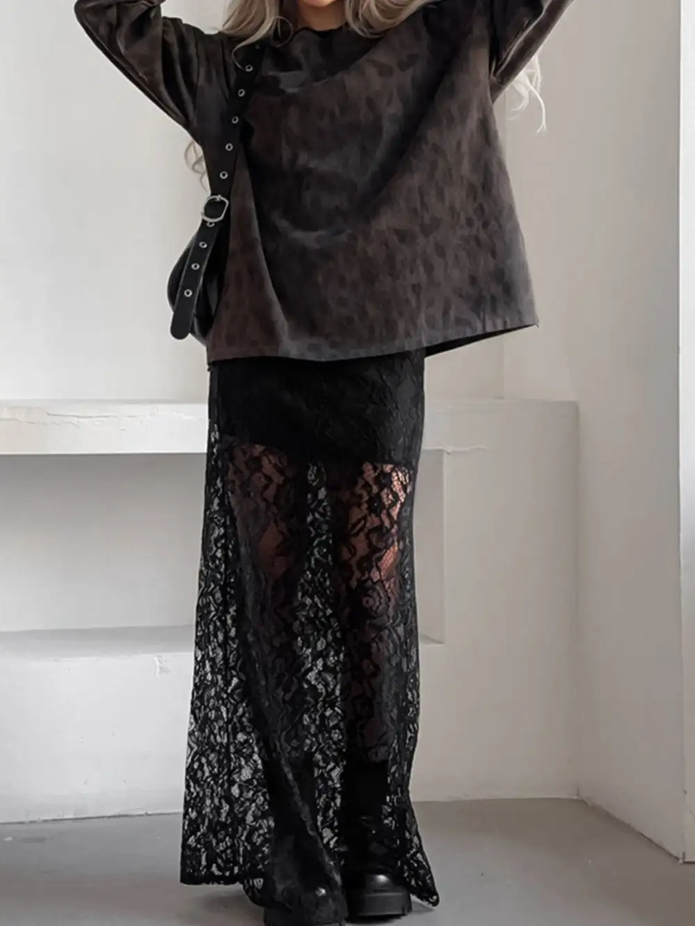 Classic Lace Maxi Skirt