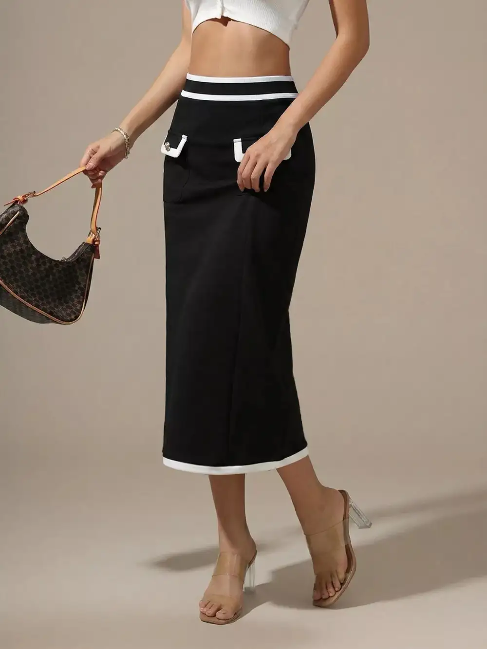 Contrast So Skirt