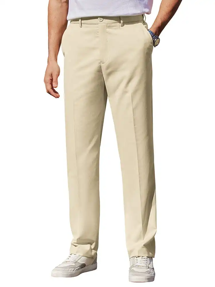 Utility Stretch Waist Dress Pants
