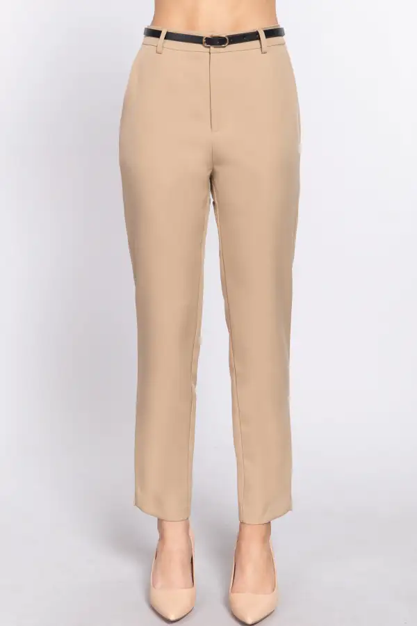 Everyday Belted Pants