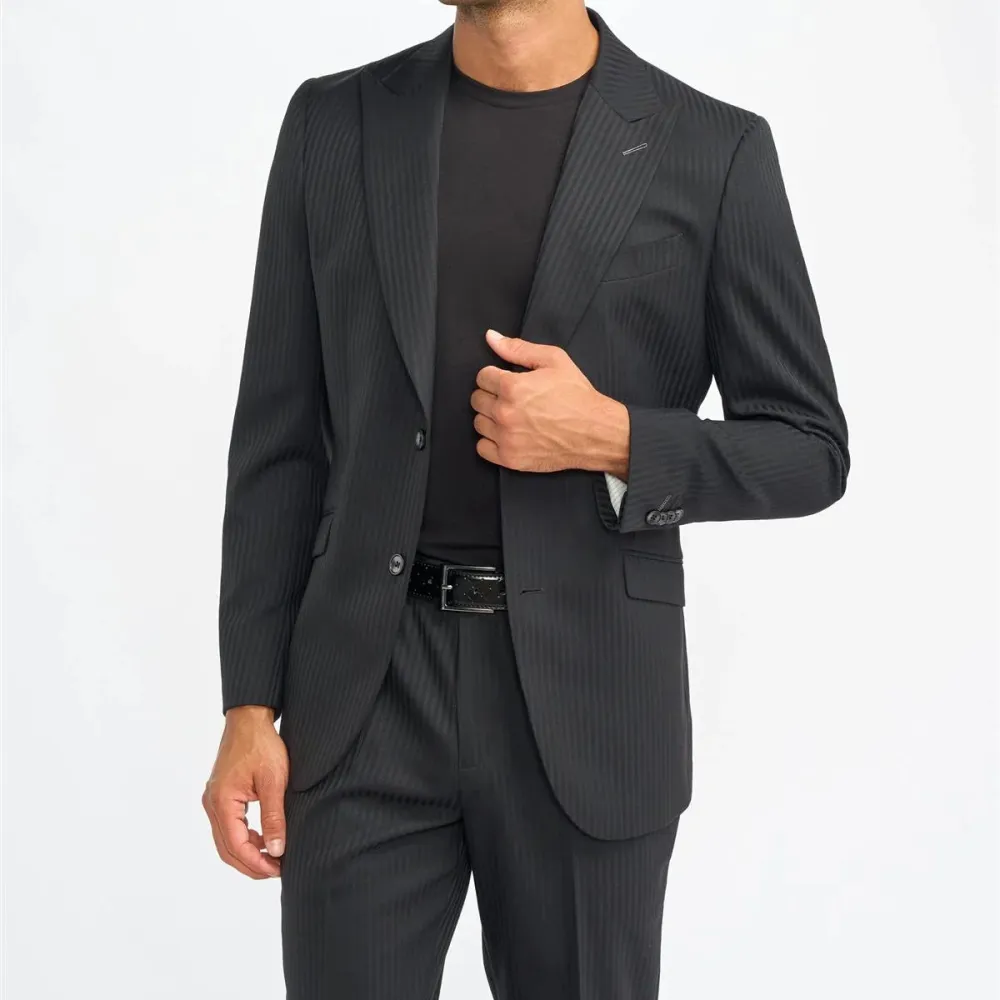 Roberto Men S Black Shadow Blazer
