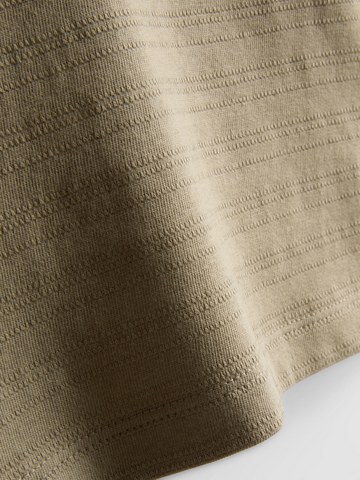 1-9yrs | Pure Cotton Stripe Textured T-Shirt detail 3