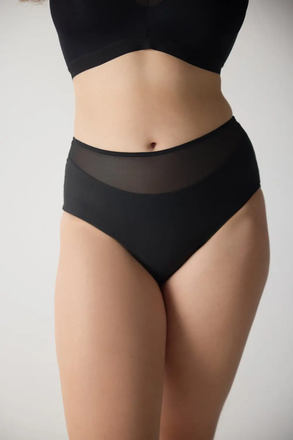 Soft High Waist Hipster Panties
