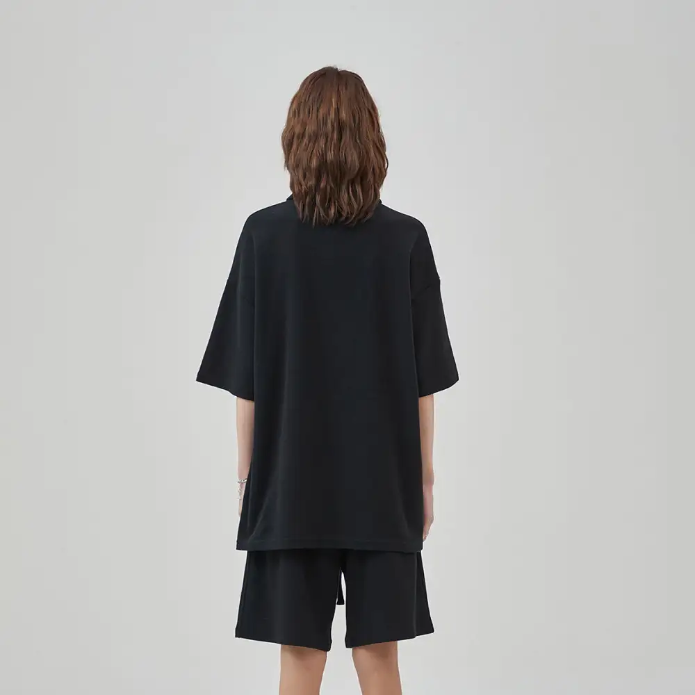 Waffle Knit Heavyweight Women's Polo Shirt