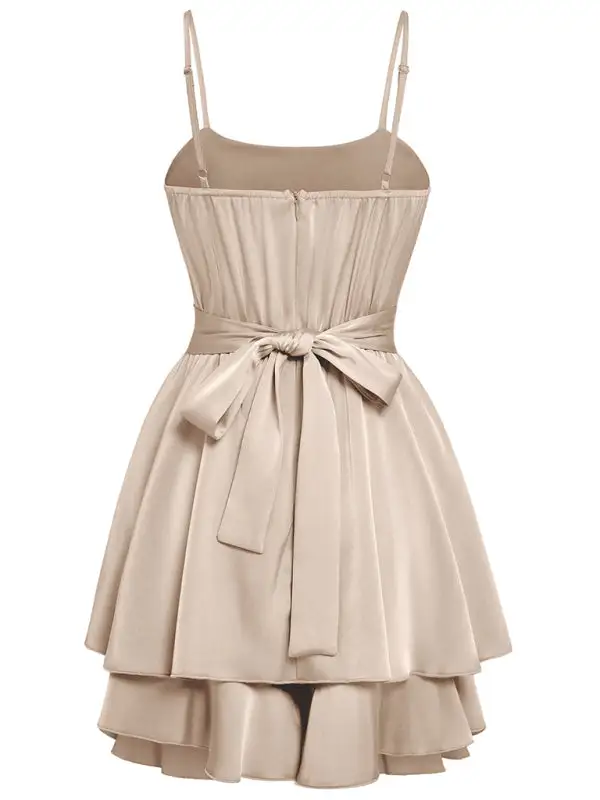 Elegant Clean Sling Waist Jumpsuit