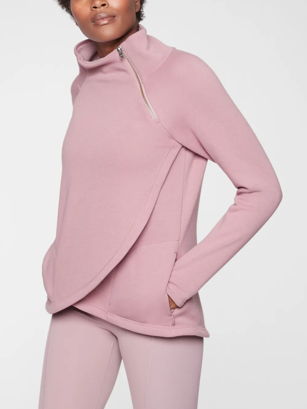 Cozy Karma Asym Pullover