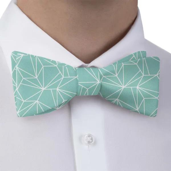 Bert Geometric Motif Bow Tie