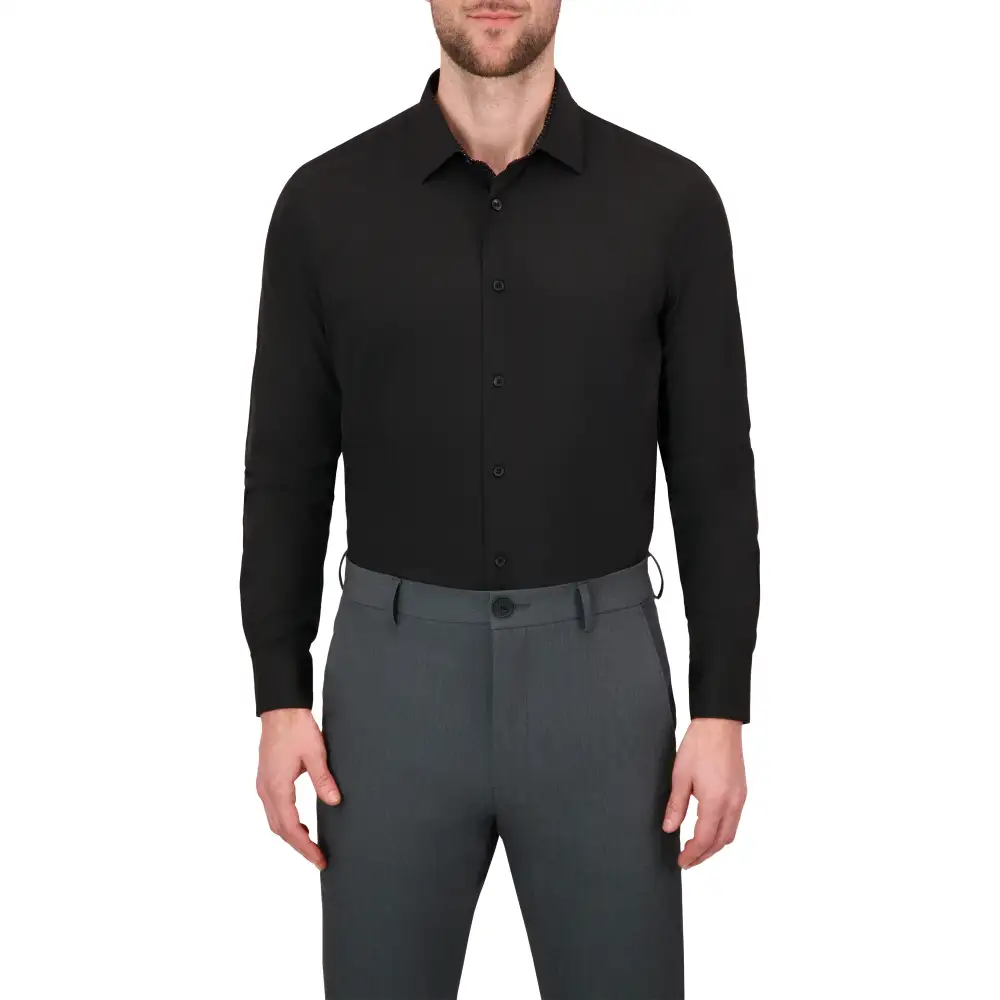 Classic Four-Way-Stretch Men's Dress Shirt