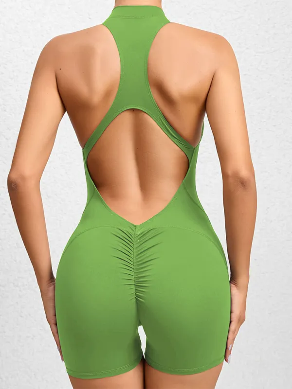 Tight Zippered Sports Yoga Peach Hips Pants