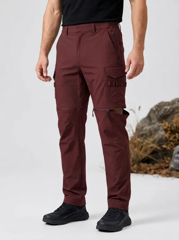 Men's Field Trek Waterproof Zip-Off Tactical Cargo Pants