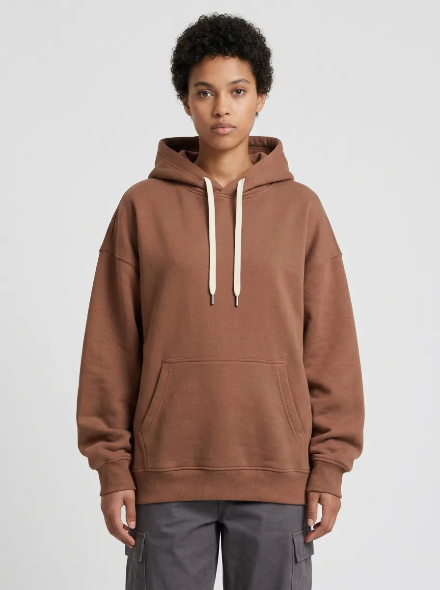 Unisex Plain Modern Casual Leisure Hoodie
