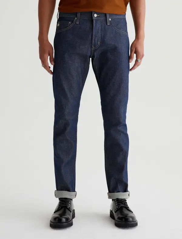 Men's Modern Slim Cuffed Jeans
