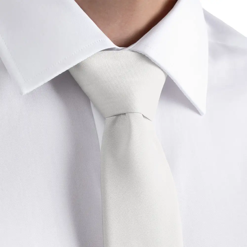Artful Solid Expression Necktie