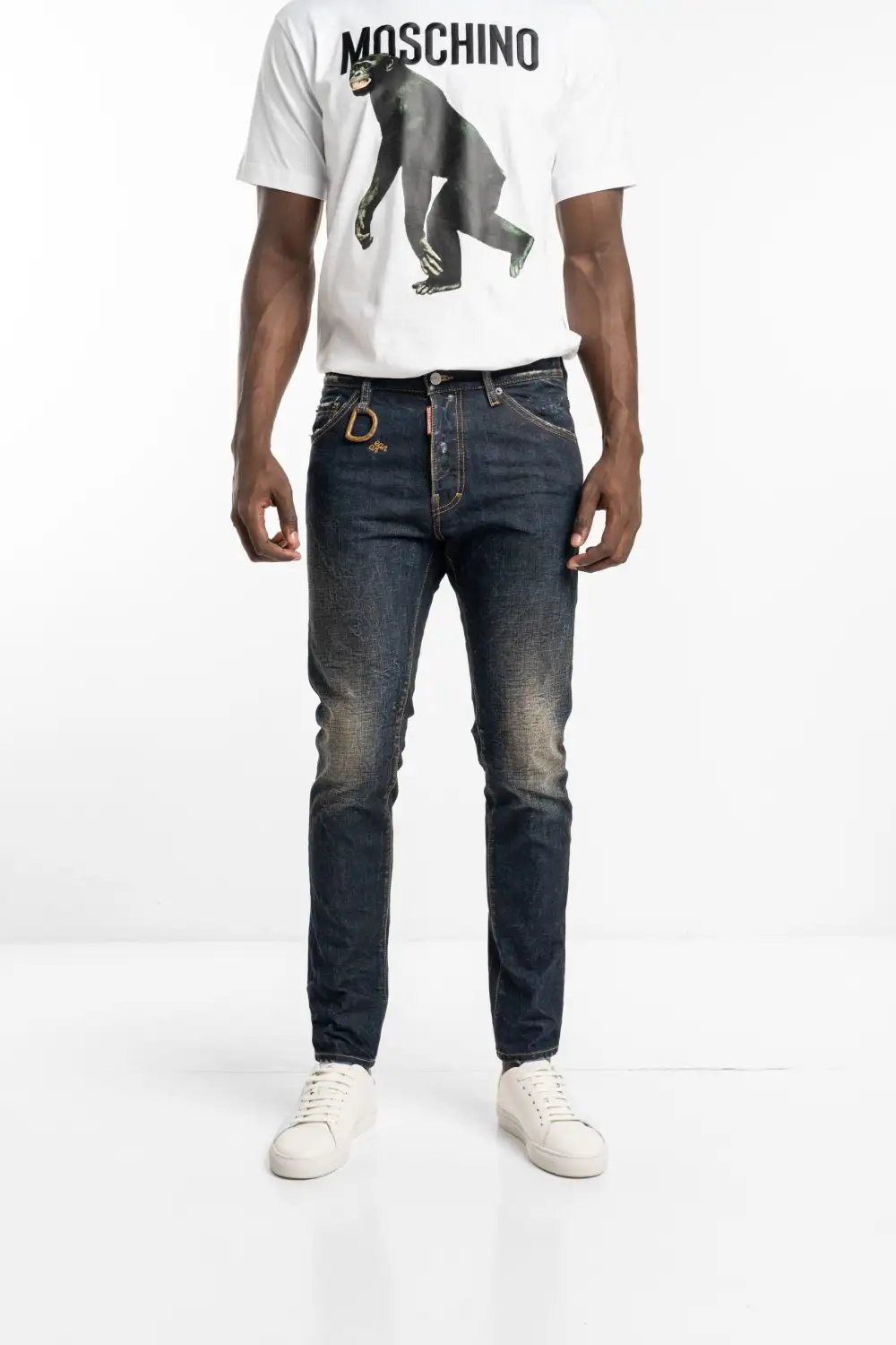 Skinny Fit Five Pocket Jeans