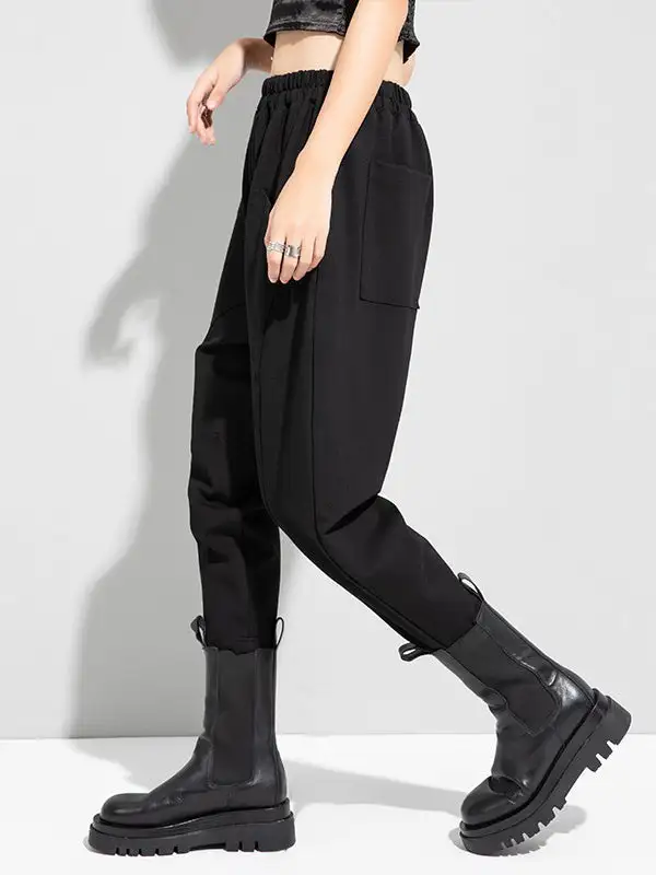 Women's Comfort Fit High Waist Harem Pants