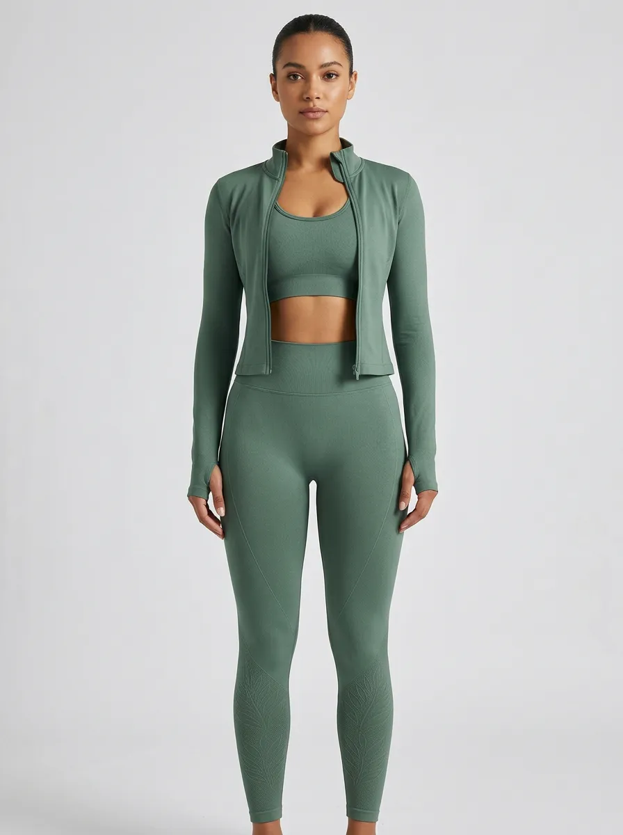 Utility Finish Women's Three Piece Activewear Set