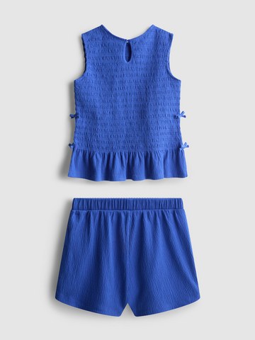 7-15yrs | Shirred Sleeveless Top and Shorts Set detail 1