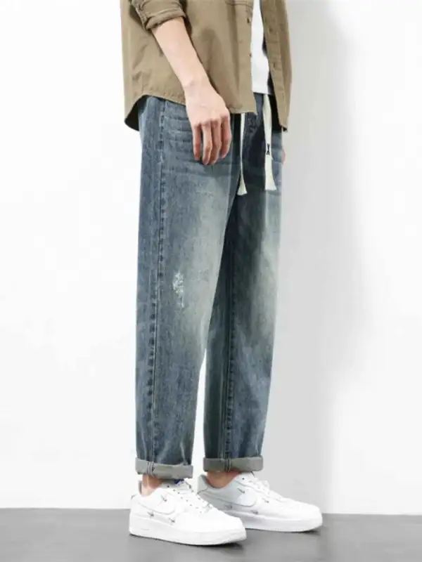 Casual Wide Leg Jeans