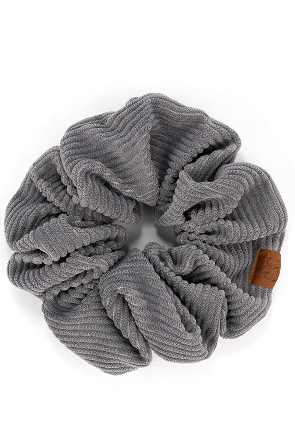 Corduroy Soft Hair Scrunchie