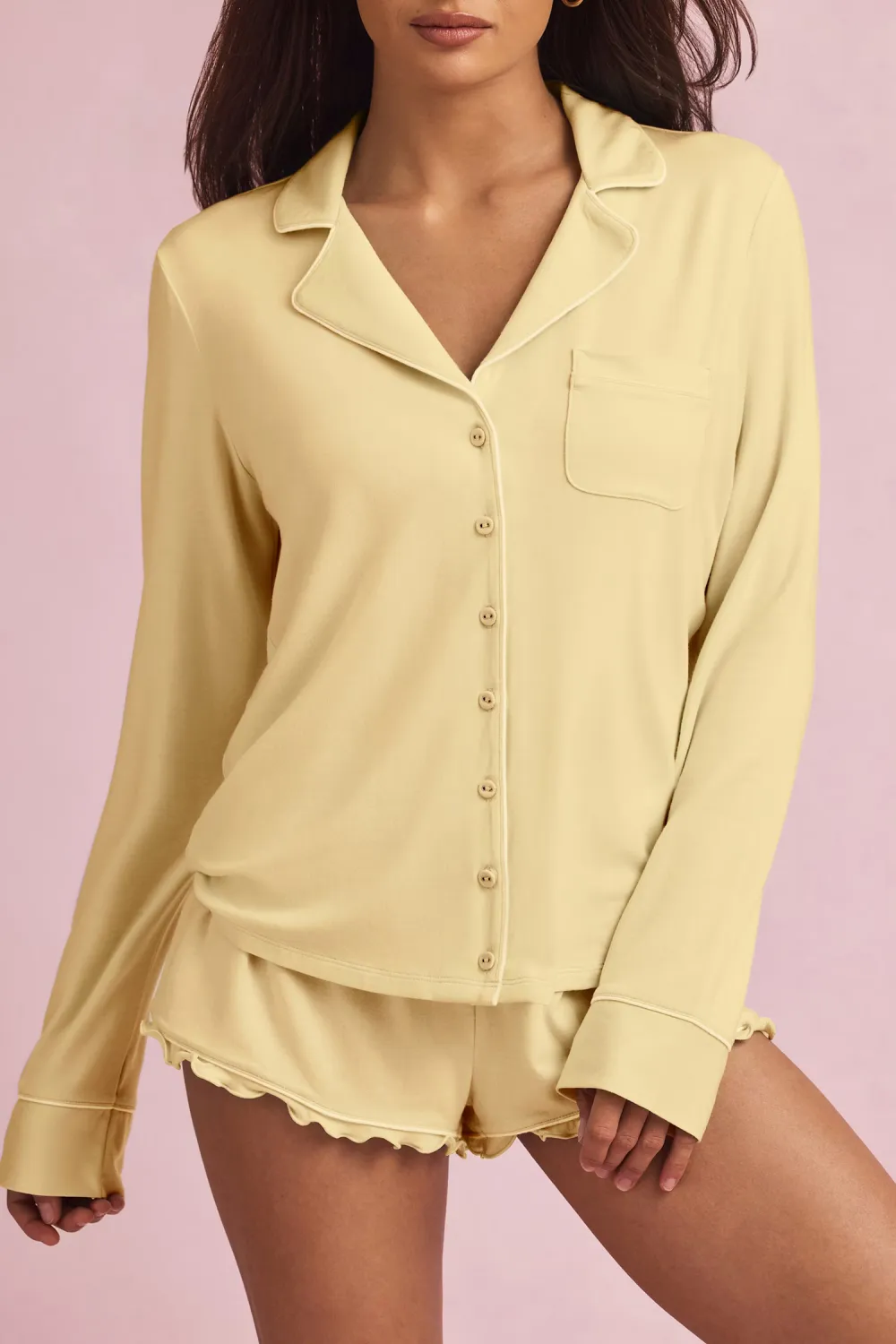 Versatile Basic Casual Women's Pajama Jacket