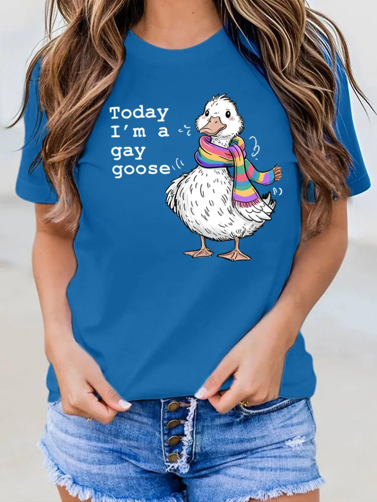 Graphic Round-Neck Short Sleeve T-Shirts