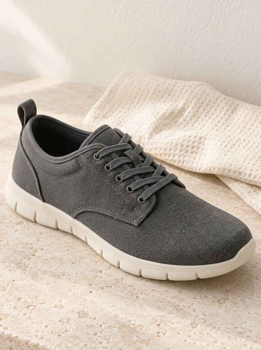 Men's Timeless Modern Casual Minimalist Patterned Canvas Shoes
