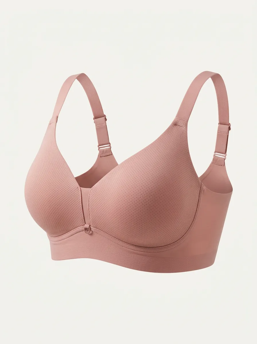 Women's Wireless Perforated Bra