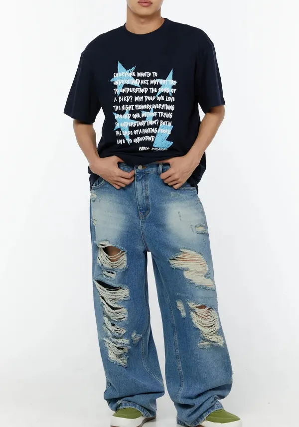 Men's Typographic Tee