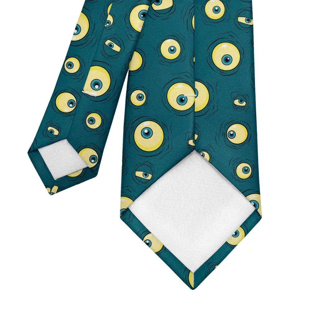Eye Motif Necktie