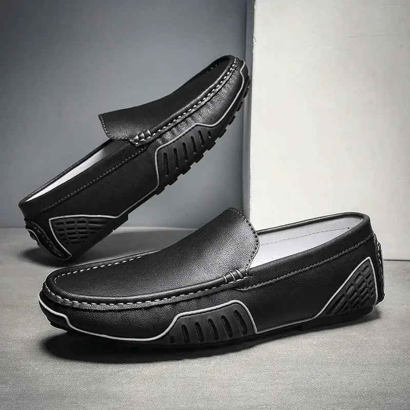 Everyday Casual Leather Moccasins