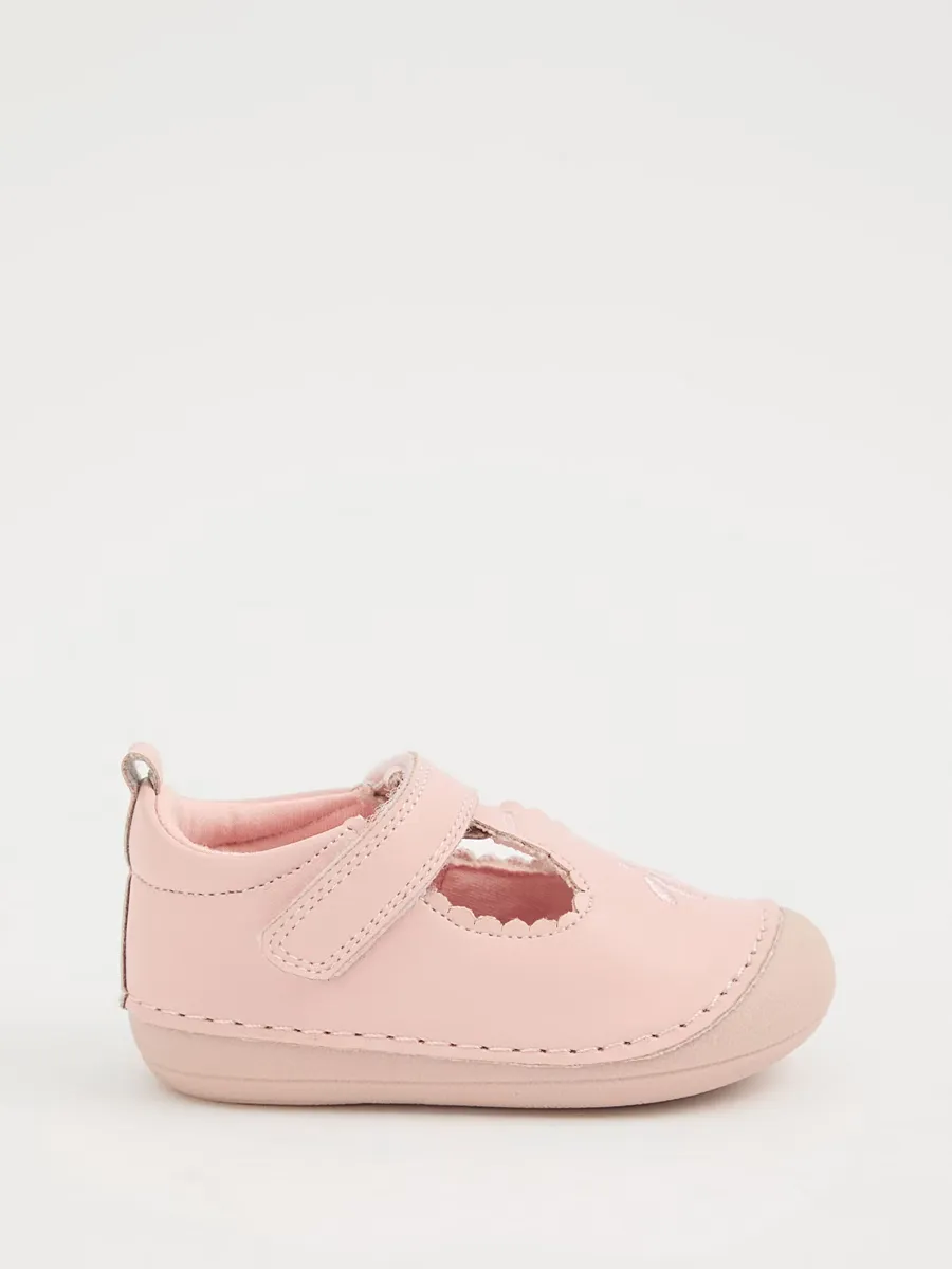Pre Walkers Pink T-Bar Shoes