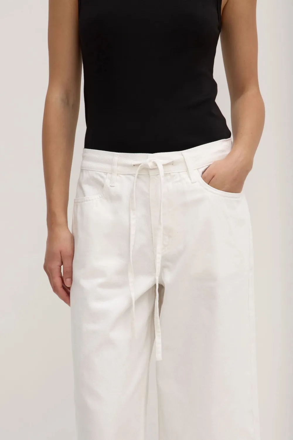 Twill Cotton Pants