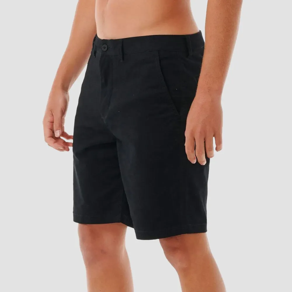 Relaxed Stretch Twill Chino Shorts