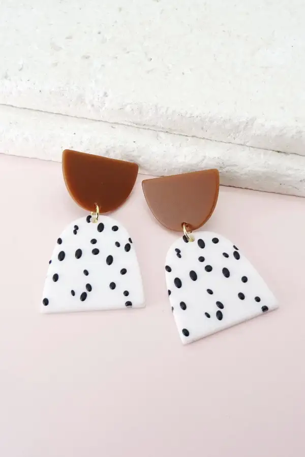 mbossed Print Color Block Geo