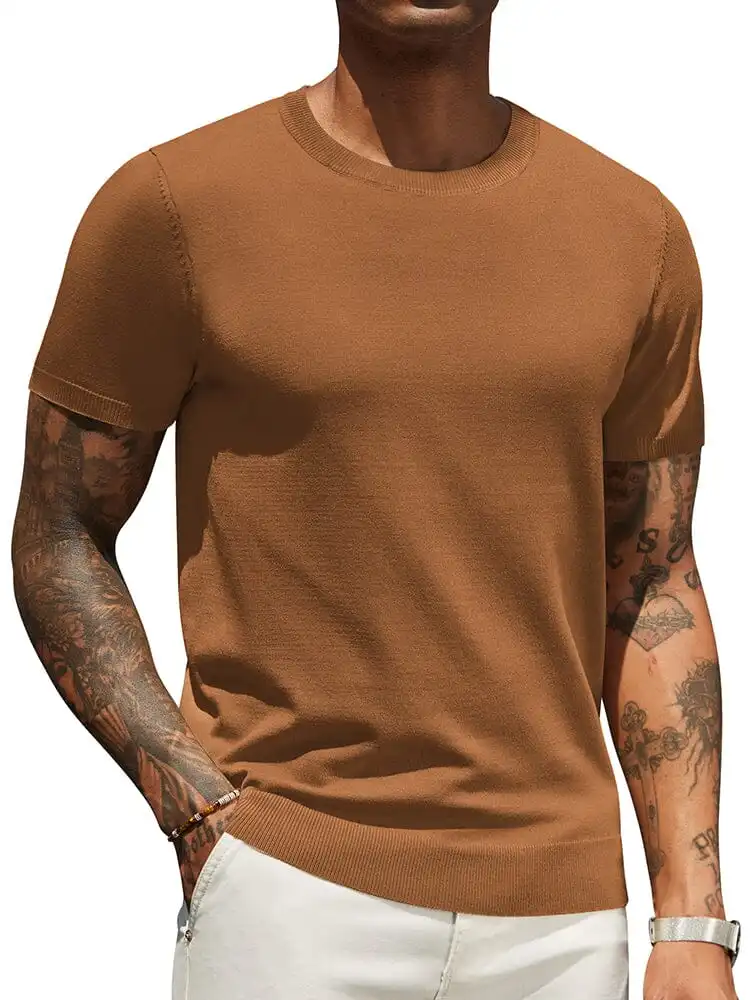 Smooth Knit T-Shirt
