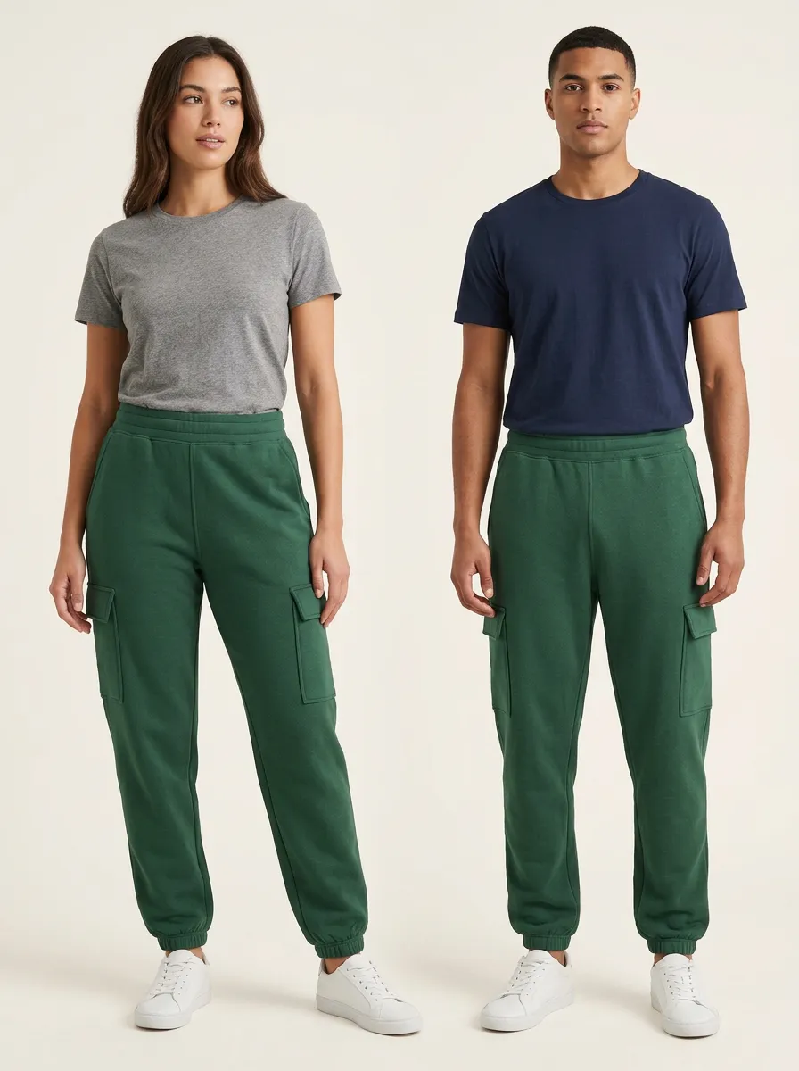 Weekend Ready Unisex Cargo Jogger Pants