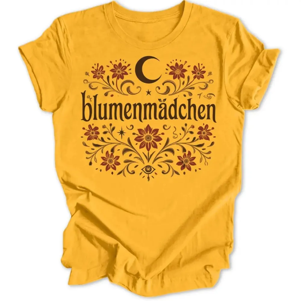 Flower Girl Moon Unisex T-Shirt